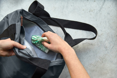 Лого трейд pекламные продукты фото: Черная термосумка-тоут/холодильник Blum 16 л